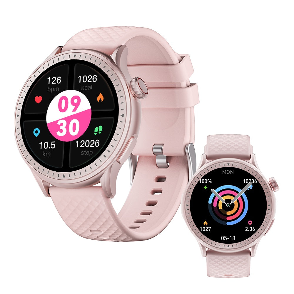 Round Screen Smartwatch, 1.43in HD 3ATM Waterproof, Equipped With Heart Rate Detection, Sleep Monitoring, And Step Tracking,100 Sports Modes Movement Monitor Holiday Gifts Fashion Watches